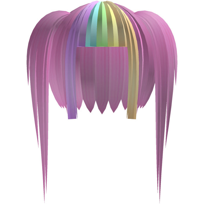 🦄⭑ Spectral Gothic Pigtails || Rainbow Pastel