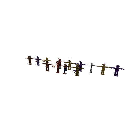 FNAF1 animation rigs