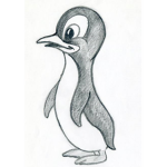 Penguin and his friend Marvin