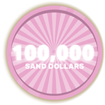 100,000 Sand Dollars Obtained
