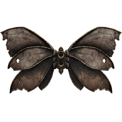 Brown Gothic Butterfly Wings