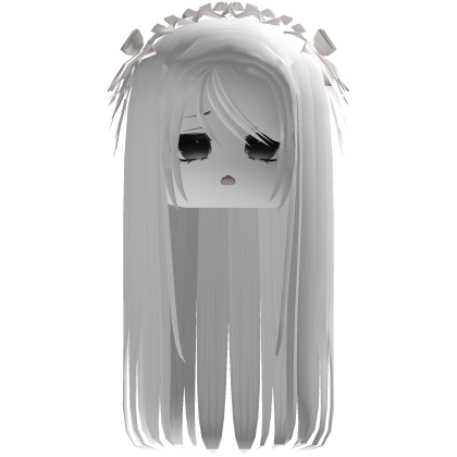 White Moe Angel Girl Hair