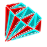 Red & Blue Jewel