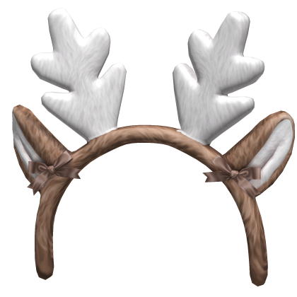 Cute Christmas Deer Antlers w/ Bows