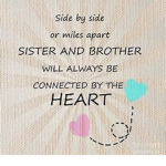 uhm idk, brotha + sistah. <3