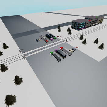 Crash Train into Destroy Train vs Trucks Early Tes