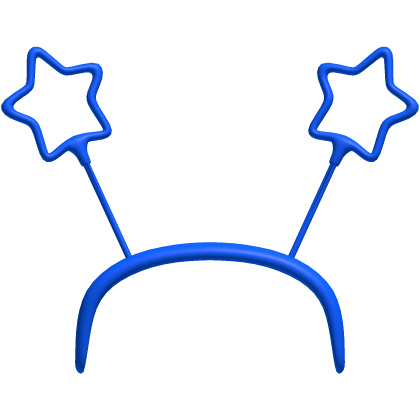 Pure Blue Diwali Sparkler Headband (Addon)