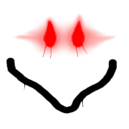 ### Horror face Roblox decal