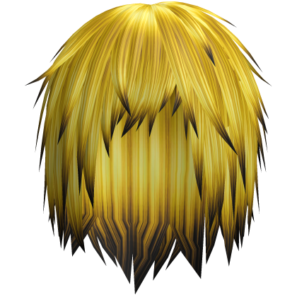 yellow emo moe hair 22.  Roblox item