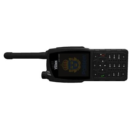 Viltex Radio D4 WF - [Swedish Police - Black] Roblox item