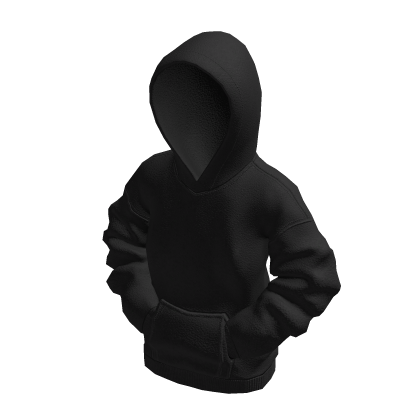 Black Posed Hoodie