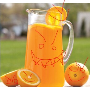 SURVIVAL THE ORANGE JUICE THE KILLER