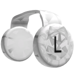✅ White Sparkle Clockwork Headphones