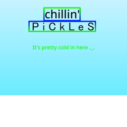 Chilled Pickles