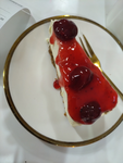 A Slice Of Strawberry Cheese Cake <3