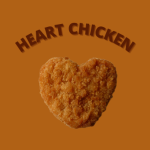 Heart chicken