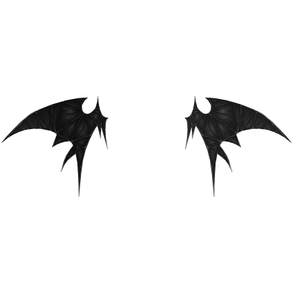 Black Gothic Bat Wings