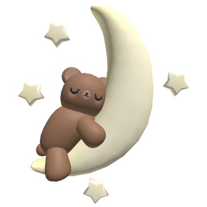 ♡ : Lunar Companion Sleepy Bear Addon With Stars