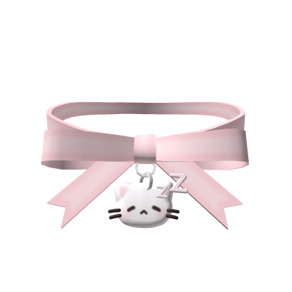 ♡ 3.0 sleepy kitten charm kawaii necklace