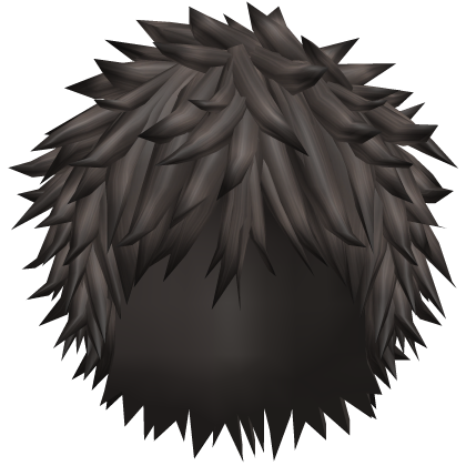 brown spiky emo hair
