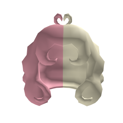♡ : Low Poly Napolitan Hair Wii Mii Roblox item