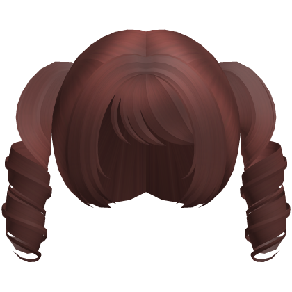 red kawaii tweencore cute swirly pigtails