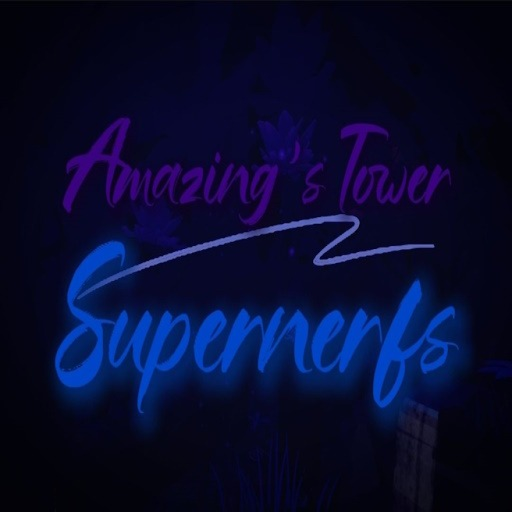 Amazing's Tower Supernerfs official Roblox game thumbnail