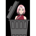 Sakura has a big 4head