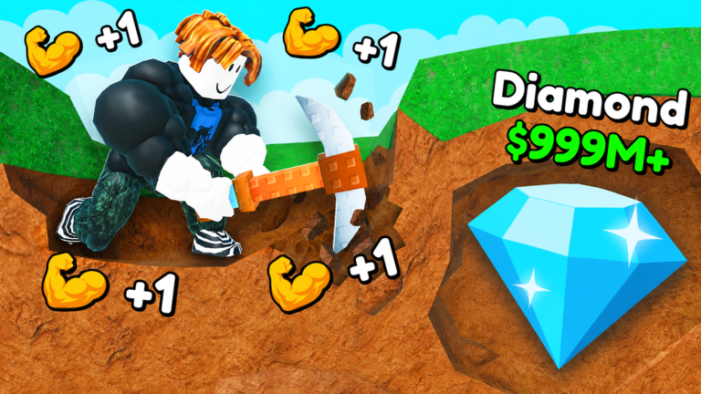 +1 Mine Per Click Roblox thumbnail