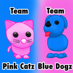 Pink Catz & Blue Dogz - Adopt Me!