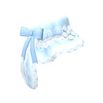 Elegant Bunny Trendy Hat in Blue