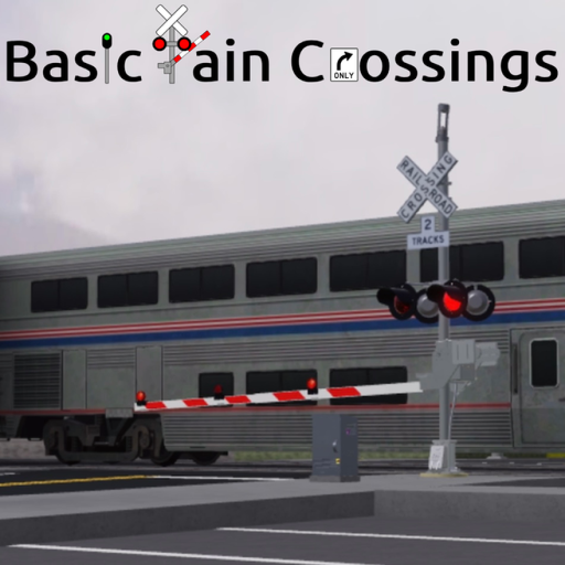 Basic Train Crossings official Roblox game thumbnail