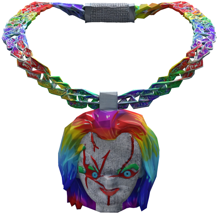 Iced Out Rainbow Chucky Halloween Chain 1.0