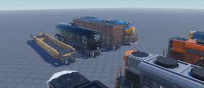 Realistic Train Pack preview 2