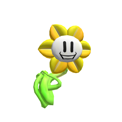 Flowey on your shoulder