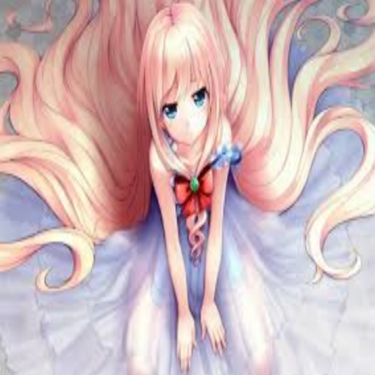 Pink Haired Anime Girl Roblox decal
