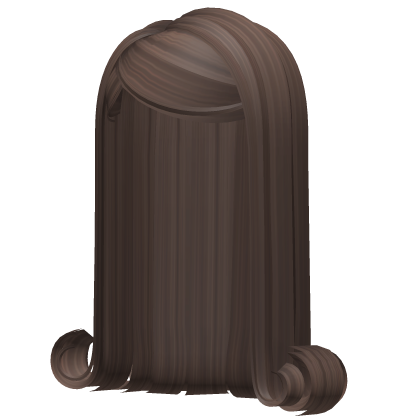 Long Slick Curls in Light Brown