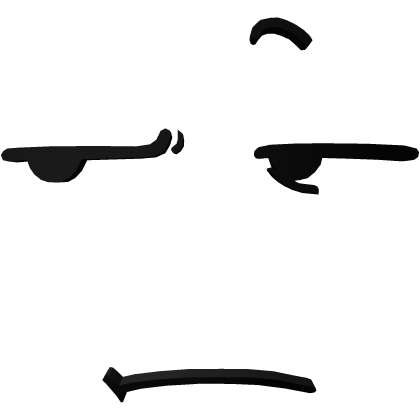 Very Annoyed 3D Face Roblox item
