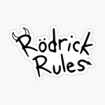 Rodrick is rules