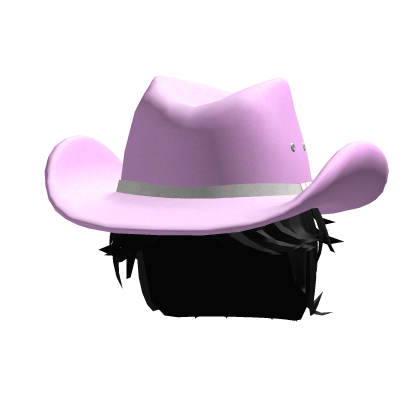 Messy Hair + Cowboy Hat
