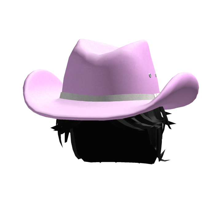 Messy Hair + Cowboy Hat