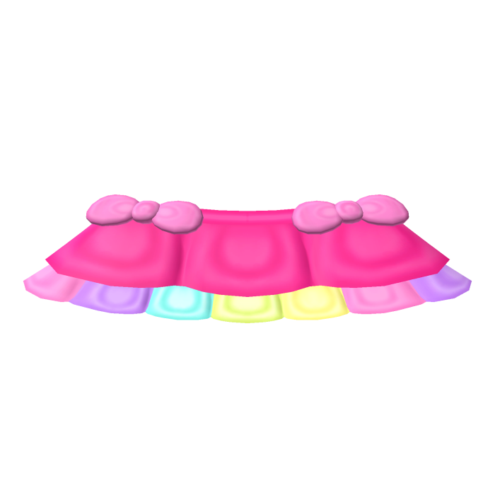 tween unikitty rainbow skirt