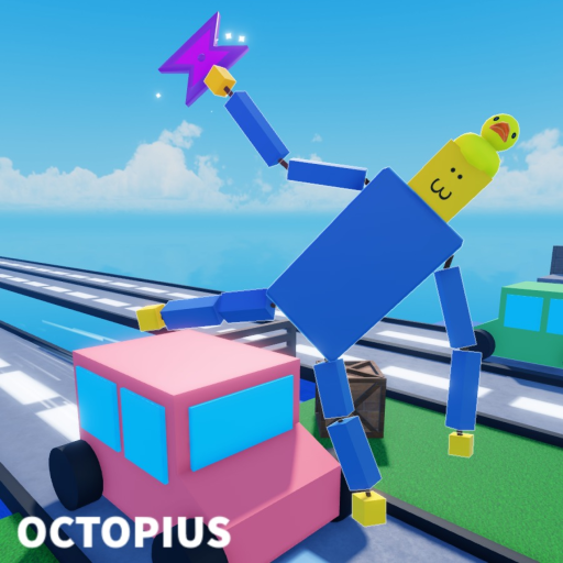 Octopius [Ragdoll Obby] official Roblox game thumbnail