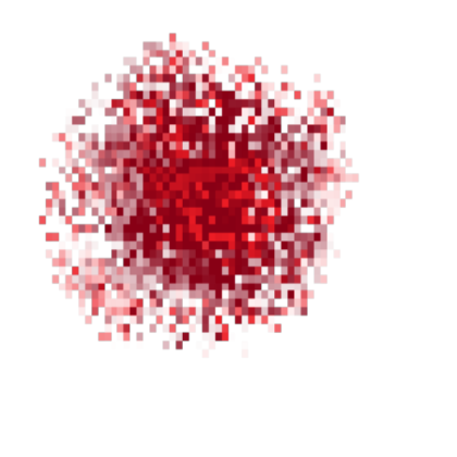 Pixel blood splatter Roblox decal