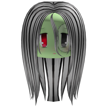 Zombie Girl Moe Combo ( B&W) Roblox item