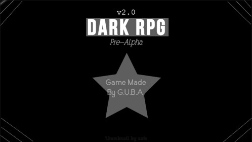 Dark RPG 2.0 [BIG UPDATE]