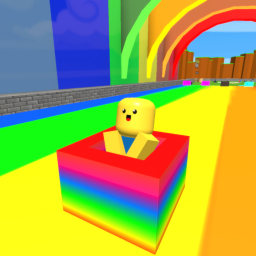 CART RIDE DOWN A RAINBOW!