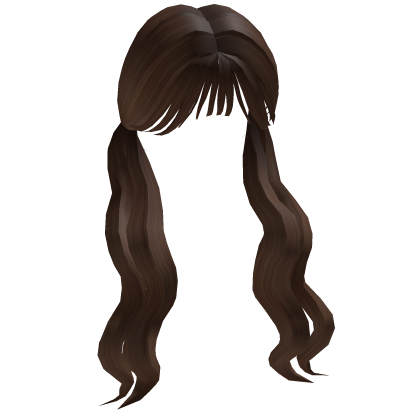 Brown Cute Twintails Roblox item