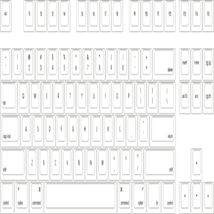 keyboard keys