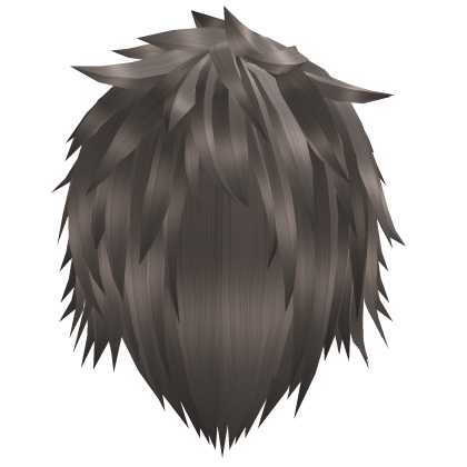 ash blonde messy  jaggered spikey emo vkei hair Roblox item